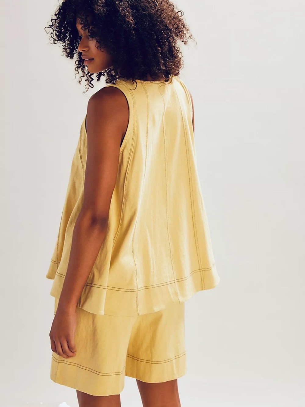 FREE PEOPLE Beach free-est Strada Set (2) Piece Color Pampas Size Large NWT - Picture 6 of 11